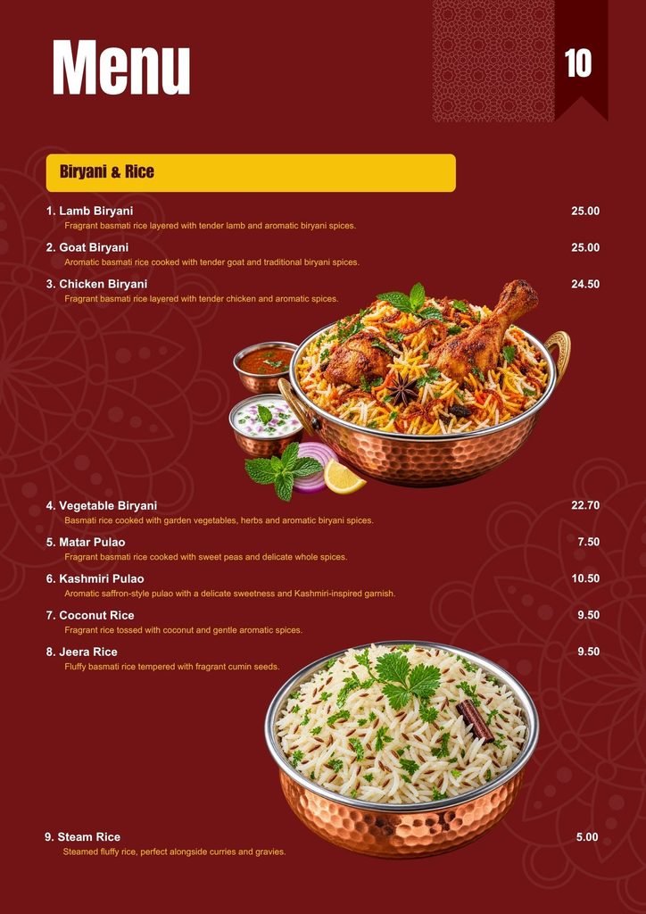 Menu 11