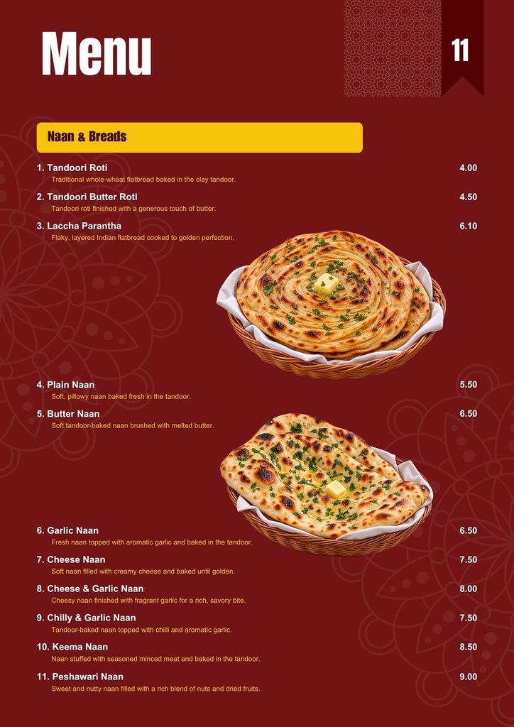 Menu 12