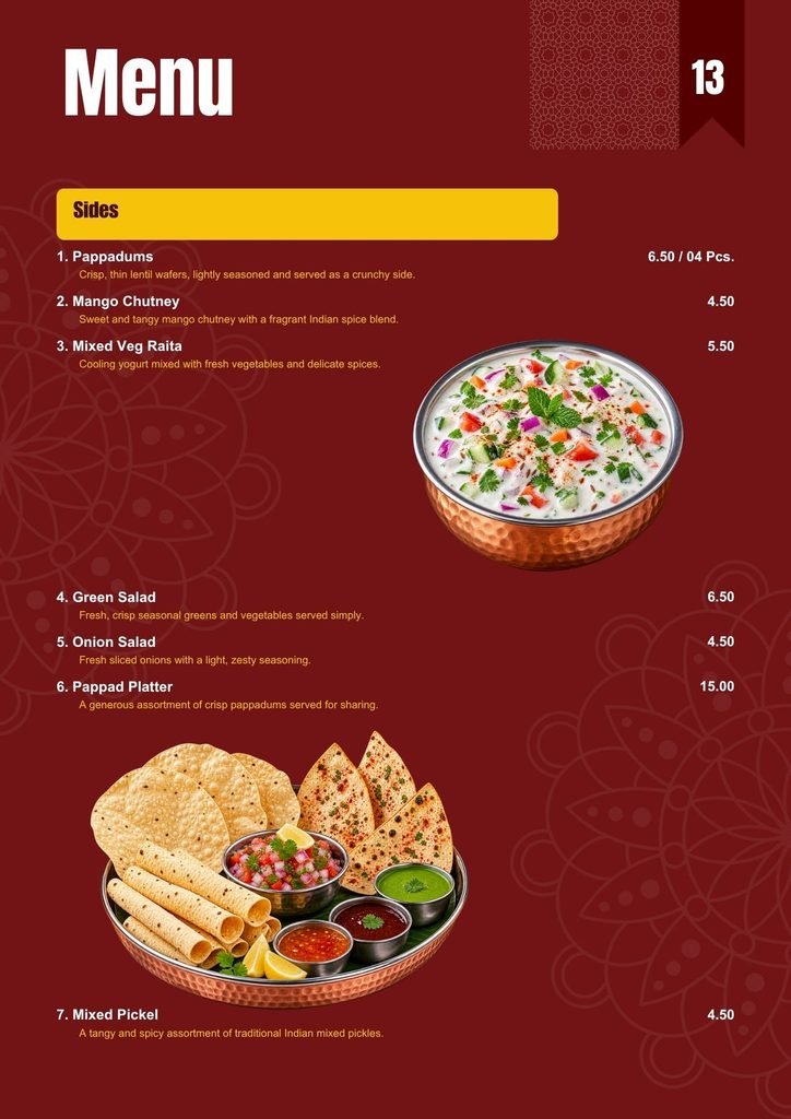 Menu 14