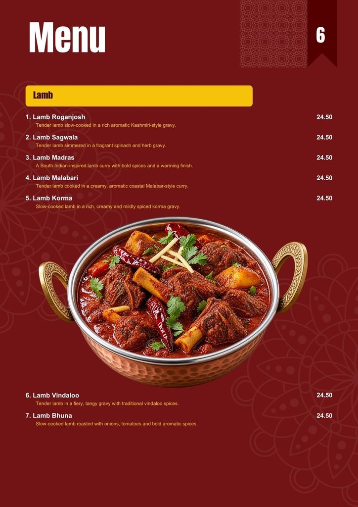 Menu 7