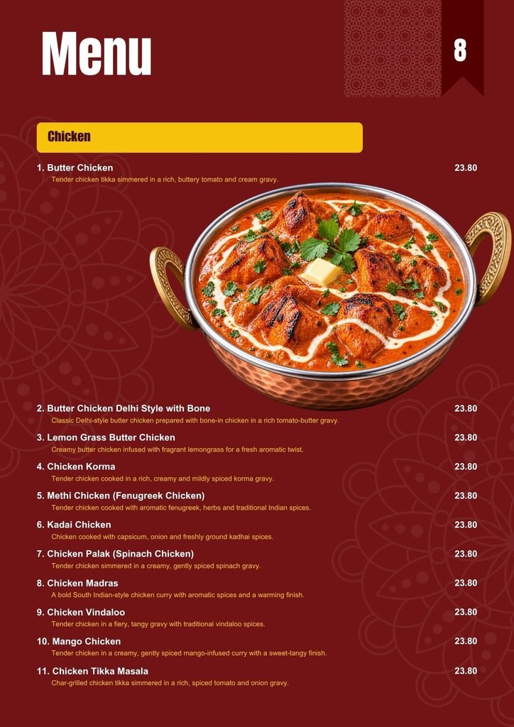 Menu 9